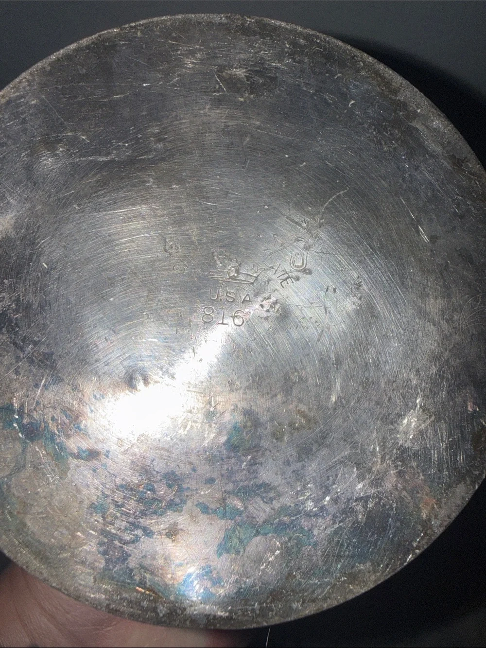 Source Unknown compact silver